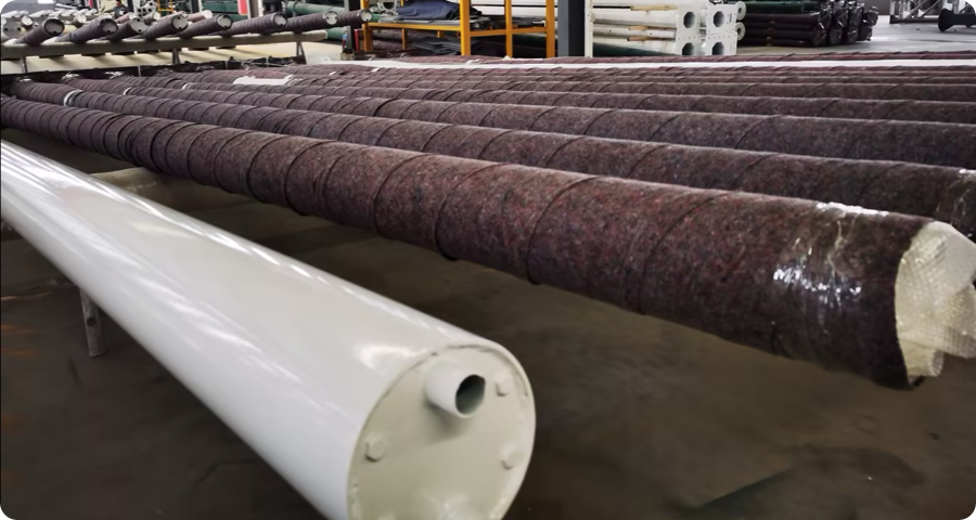 Golden Bright Round Tapered Steel Pole 07 4