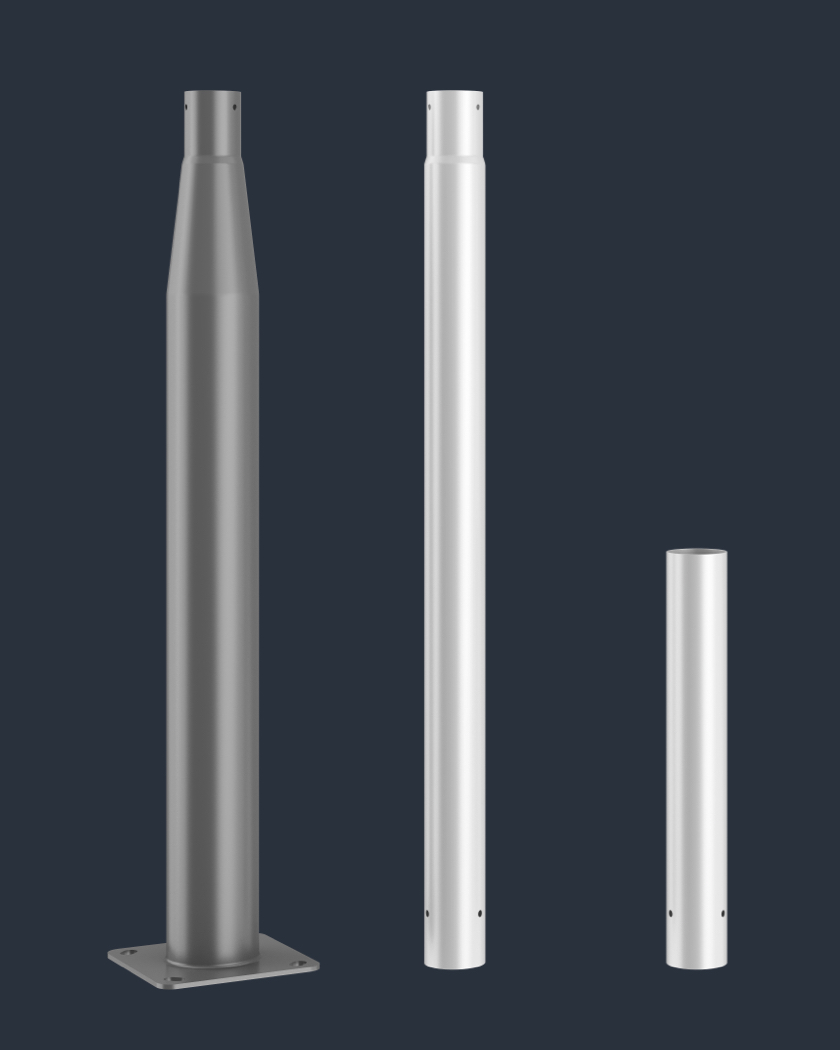 Golden Bright Splicing Light Pole
