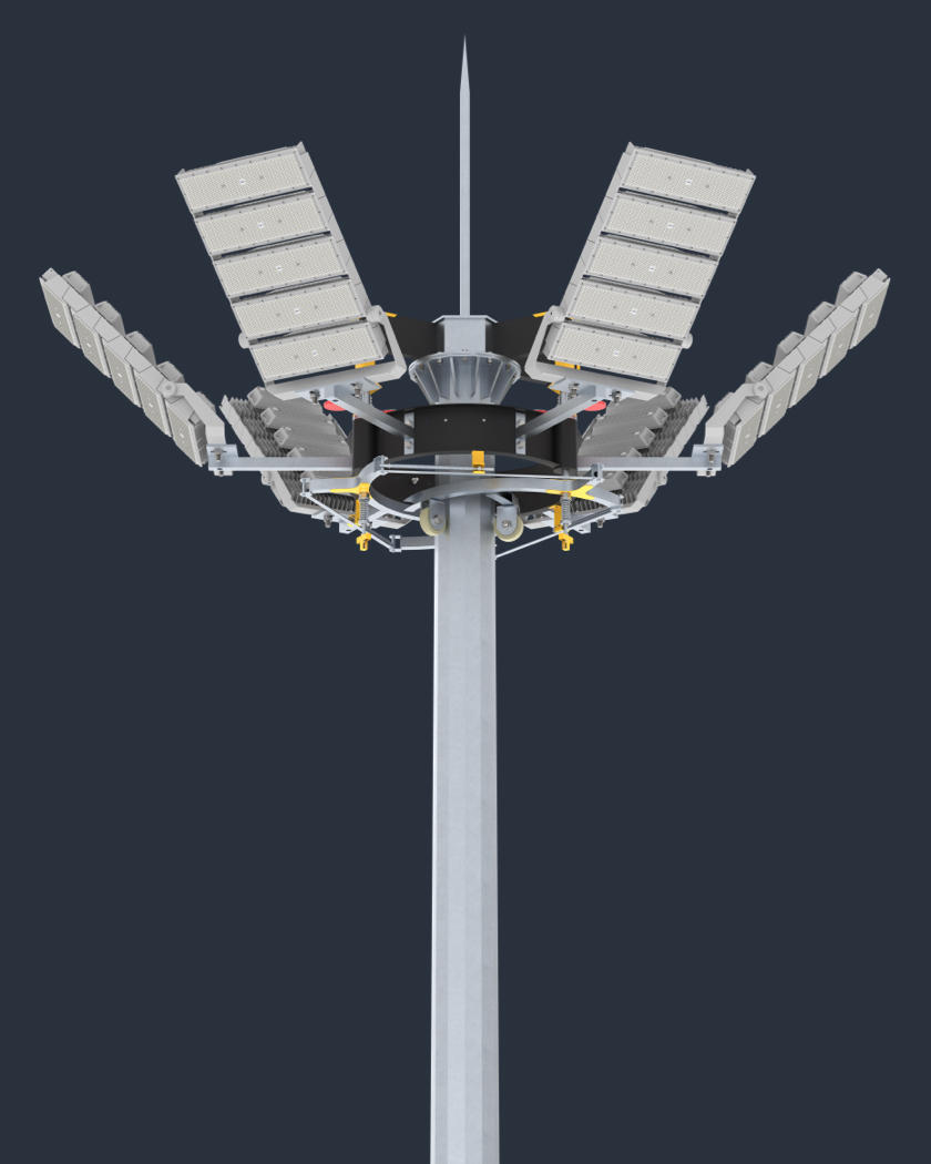 Golden Bright Anti Fall High Mast Light