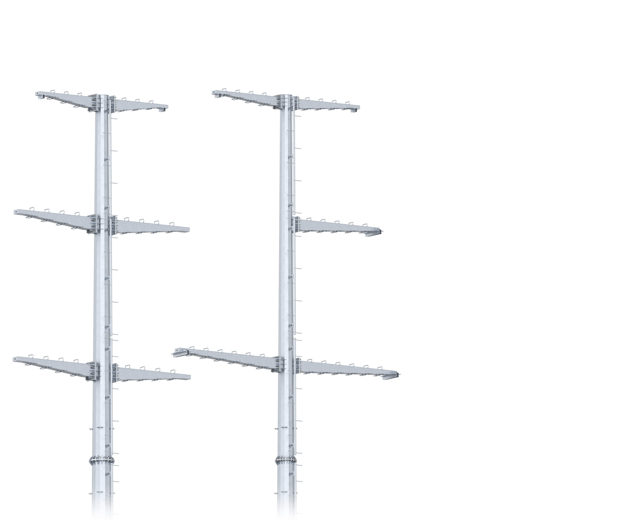 Golden Bright Utility Poles 01