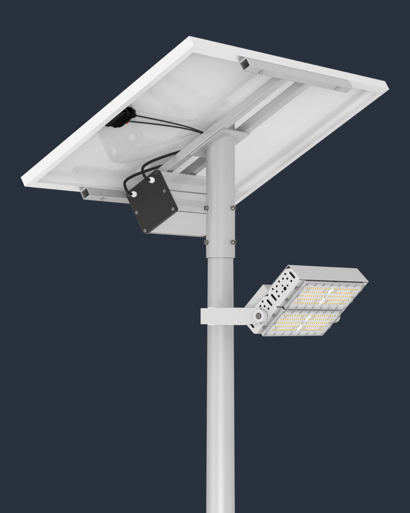 Golden Bright Solar Flood Light
