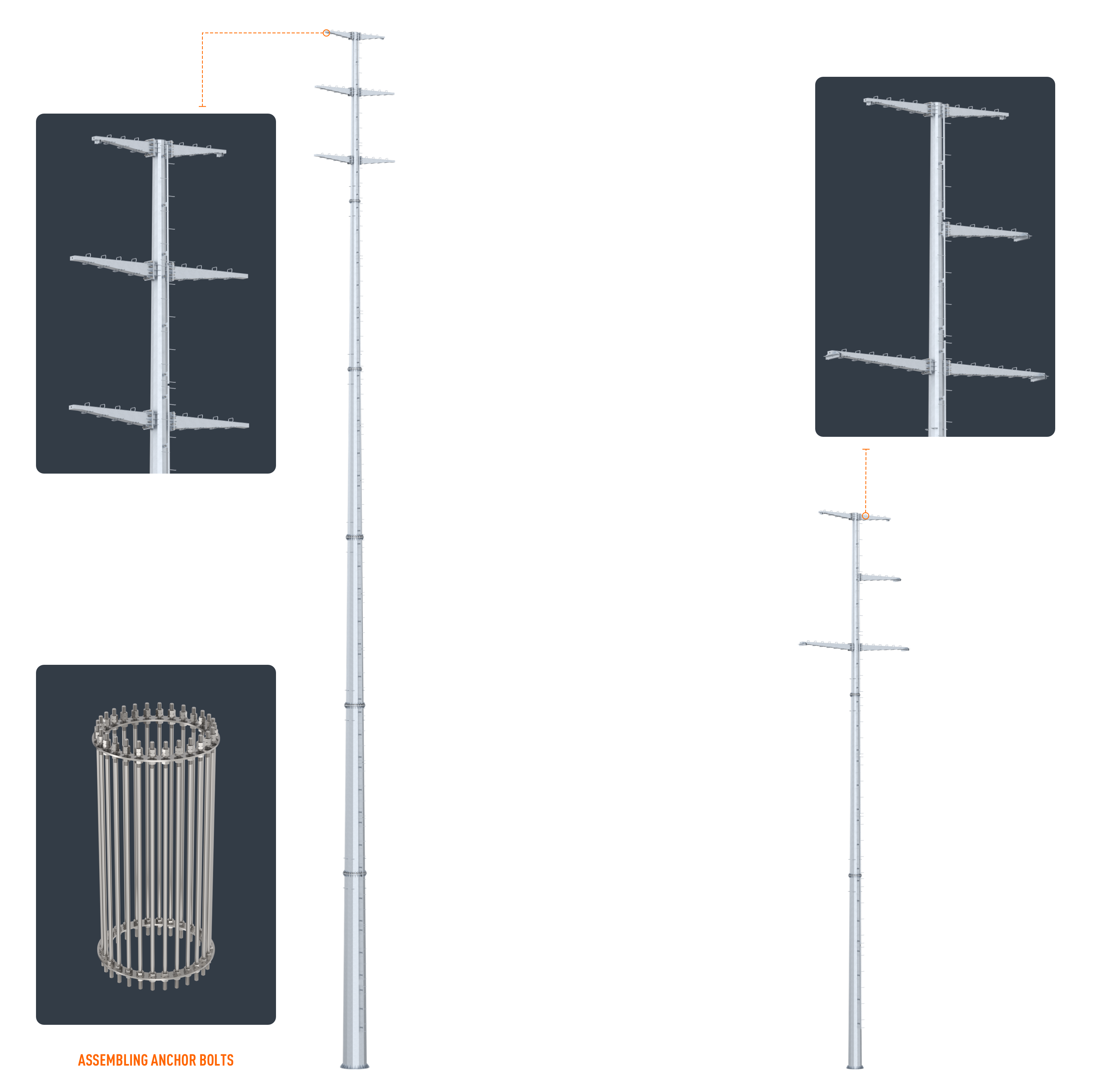 Golden Bright Utility Poles 02